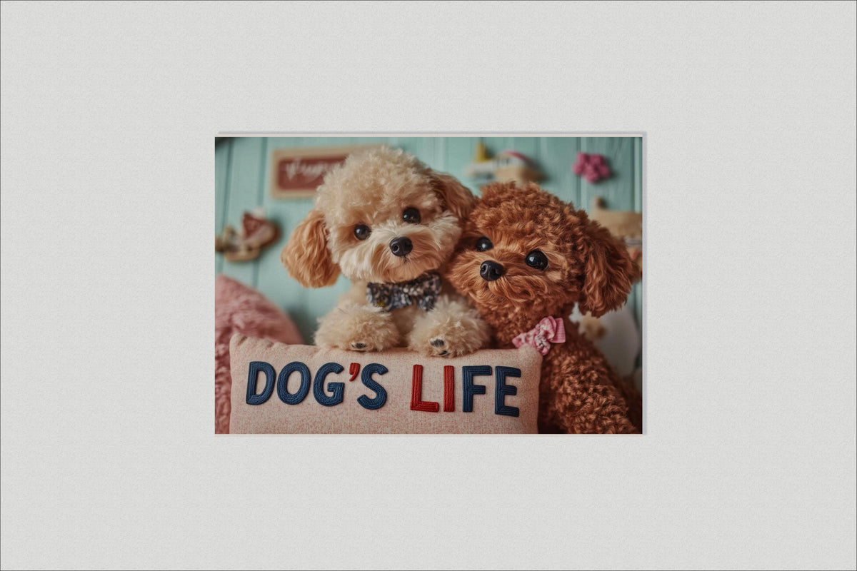 Dog's Life dans un intérieur