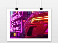 Hustle Earn Repeat im Interieur (7)