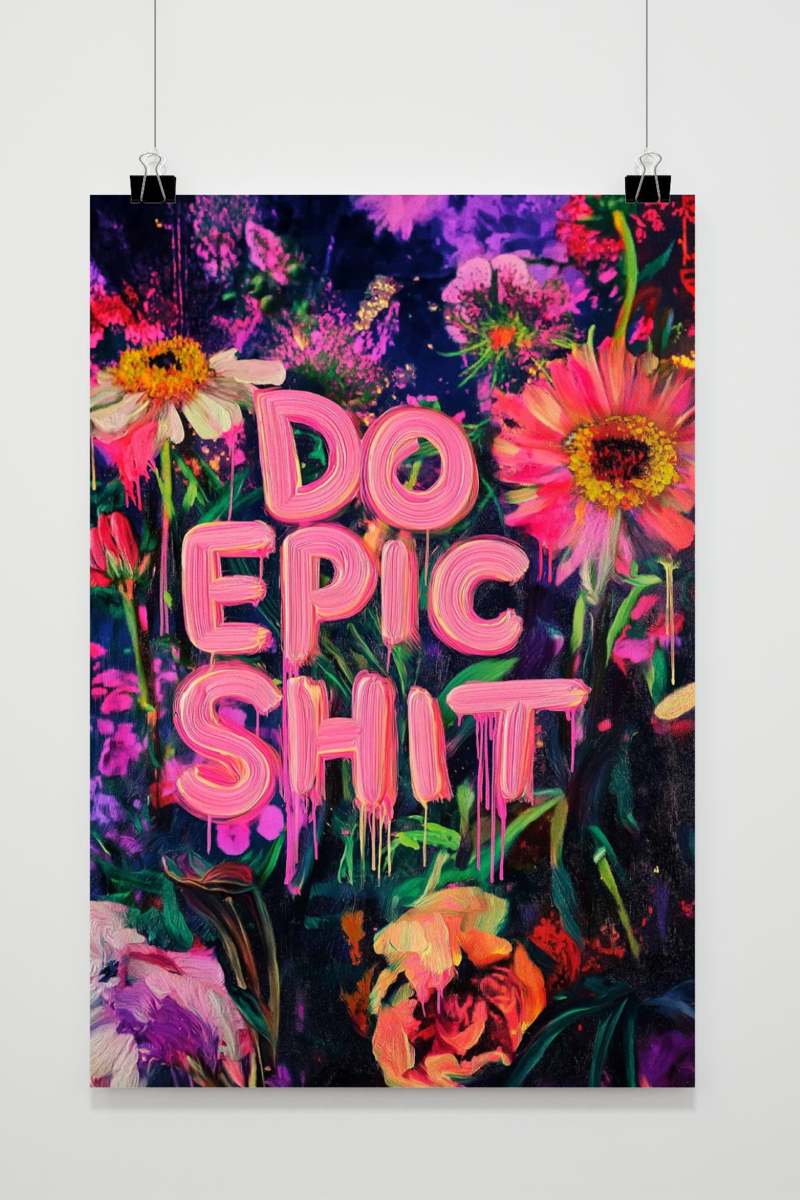 Affiche Do Epic Shit de 25 Artstreet