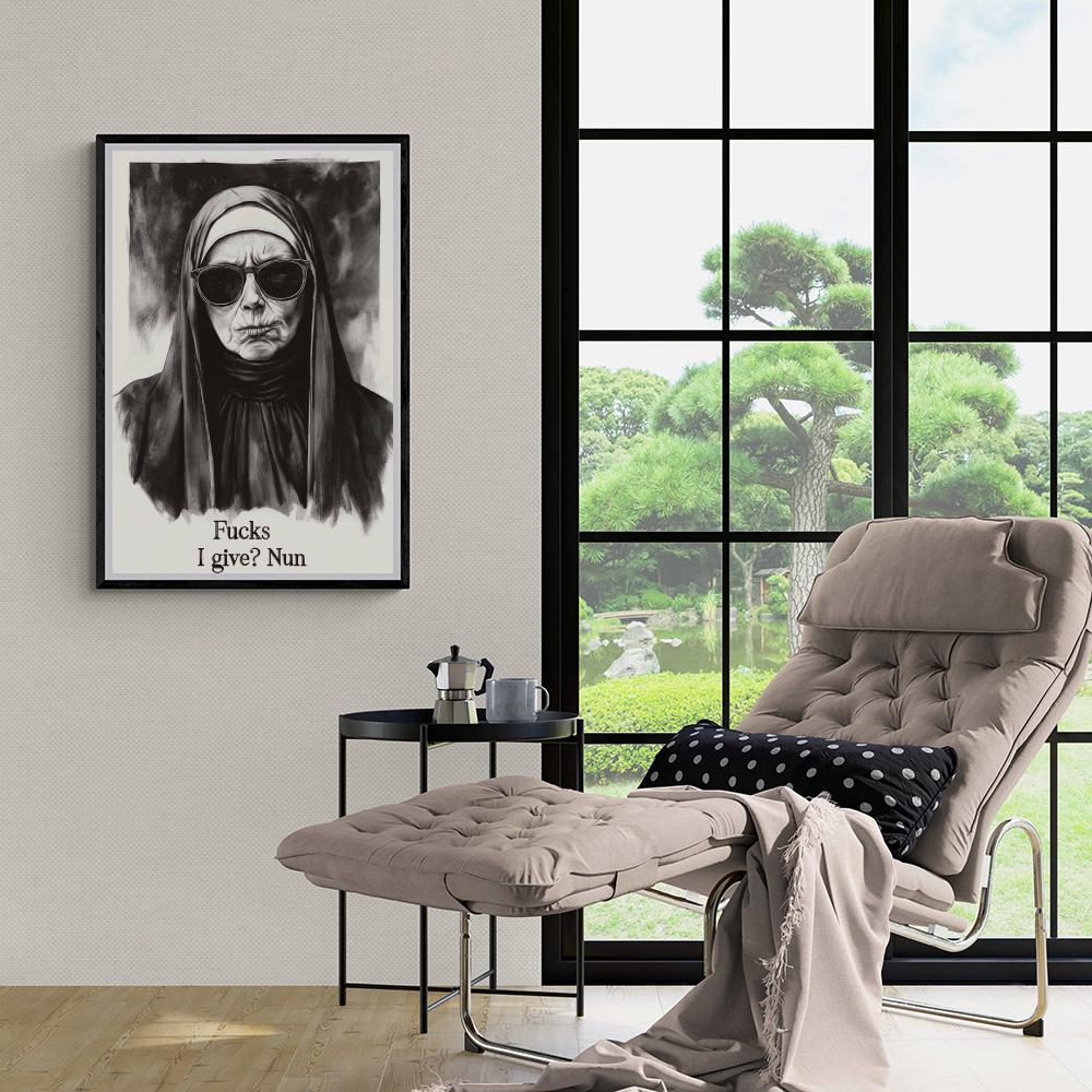 Fucks I Give? dans un intérieur