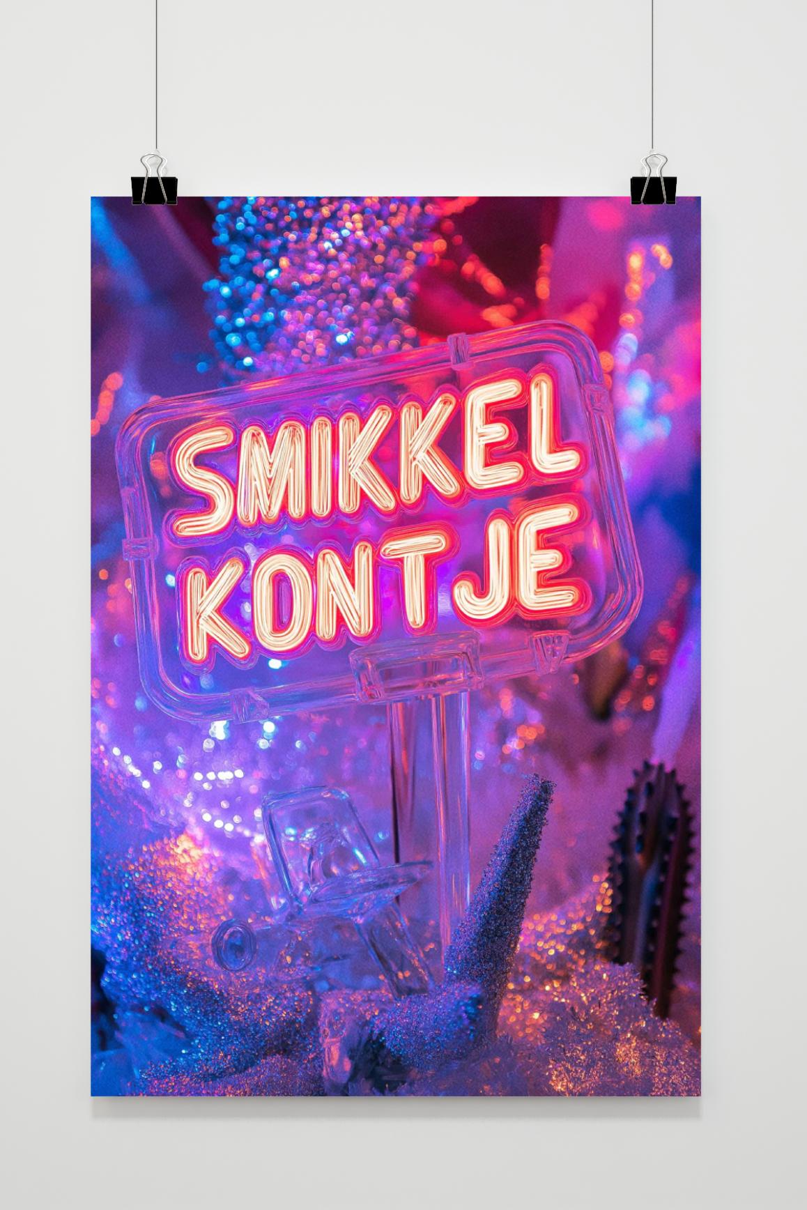 Affiche Smikkel Kontje de 25 Artstreet
