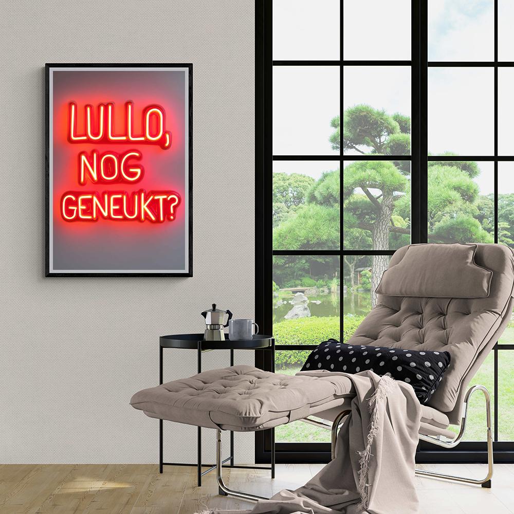 Lullo Nog Geneukt? dans un intérieur