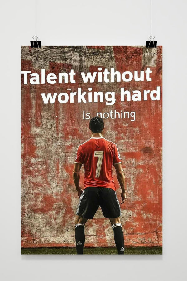 Cristiano Ronaldo Talent poster