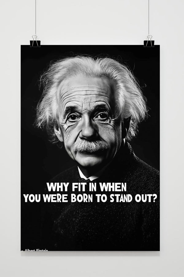 Albert Einstein poster