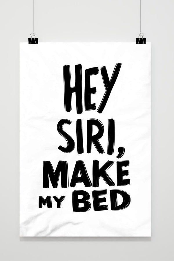 Hey Siri poster