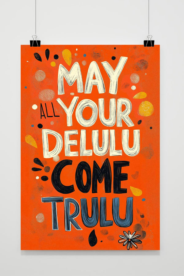 Delulu Come Trulu Poster