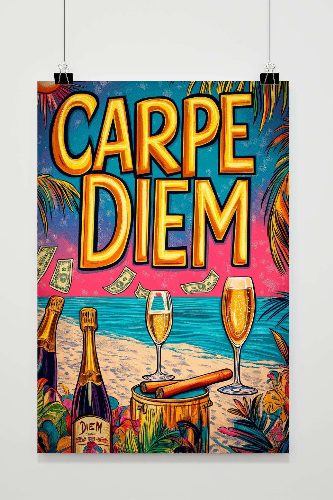 Póster Carpe Diem de 25 Artstreet