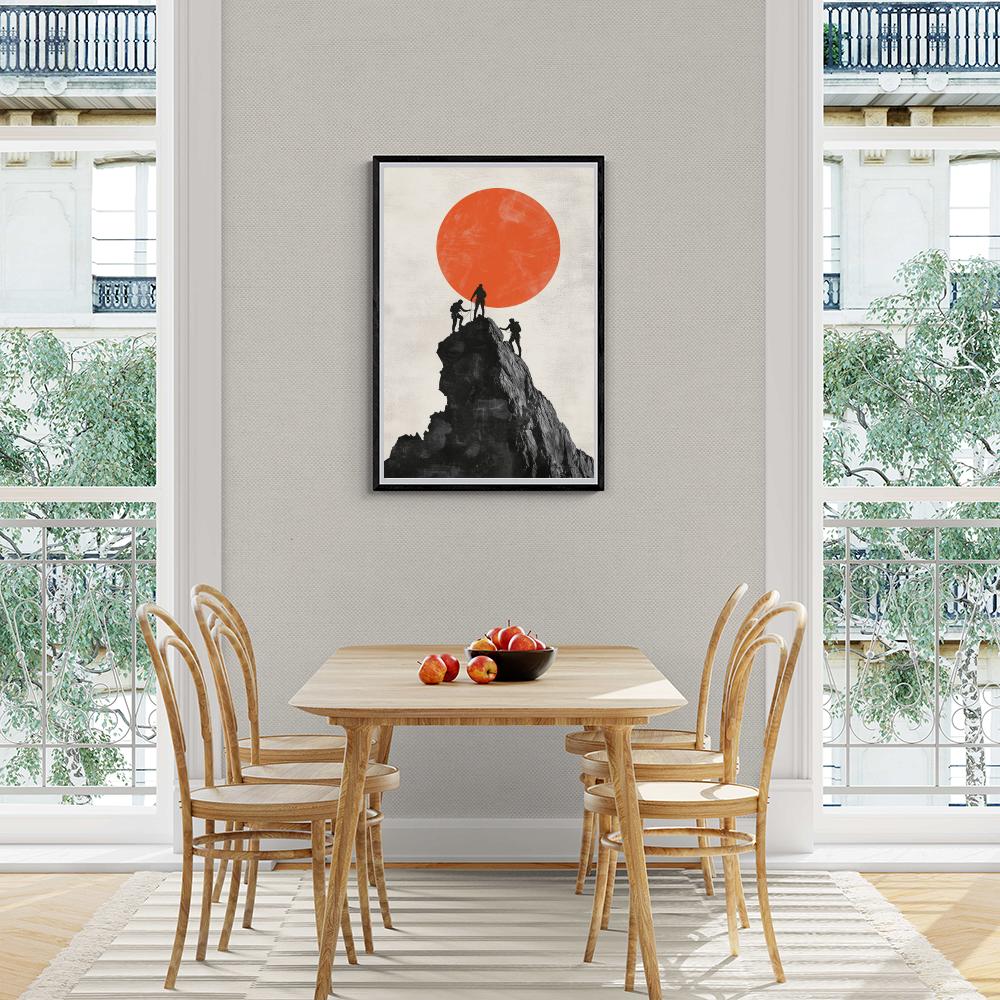 Bergbeklimmer dans un intérieur