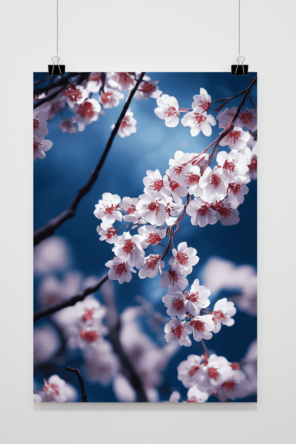 Blüte im Frühling Poster