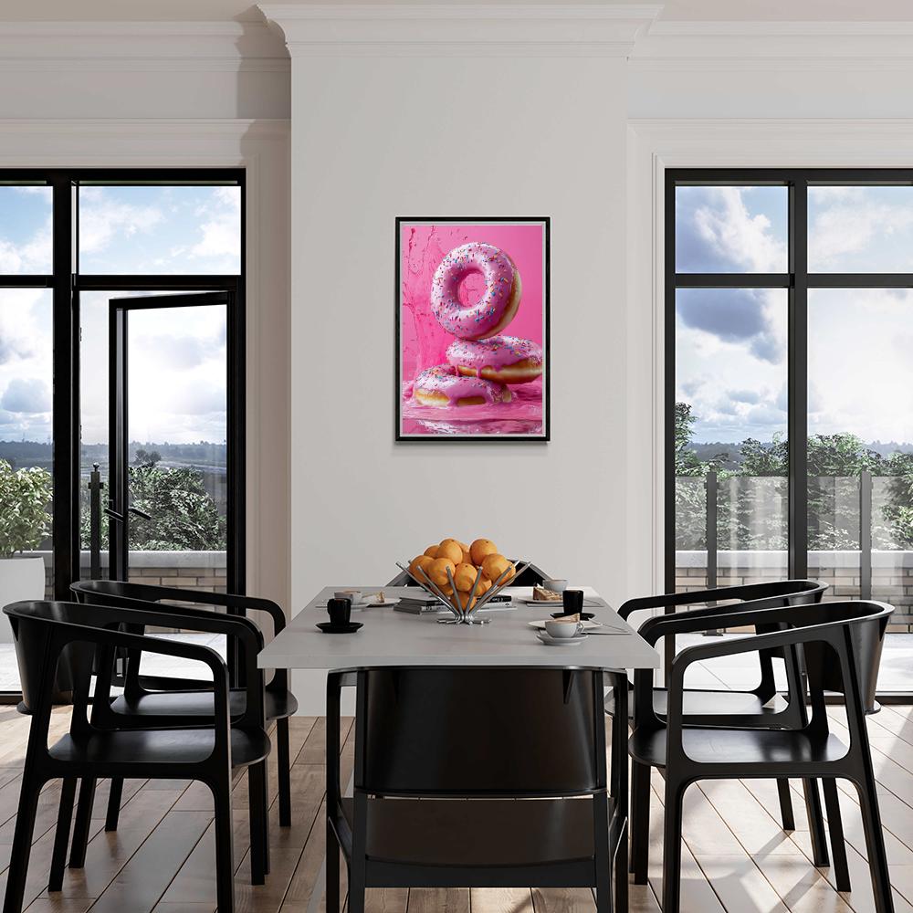 Donuts dans un intérieur