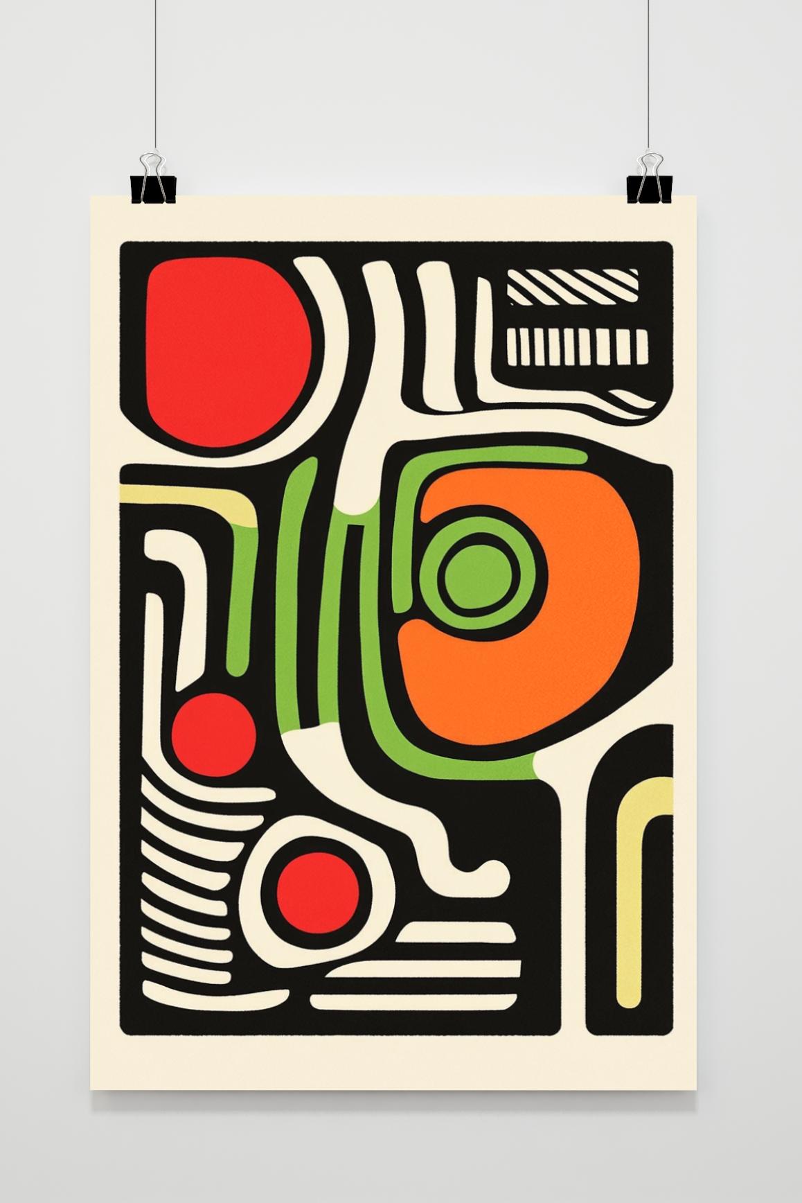 Affiche Labyrinthe de 25 Artstreet