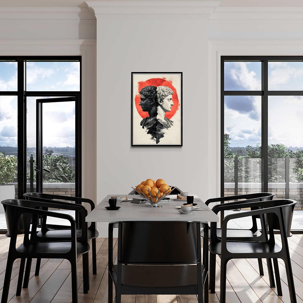 Dieux Grecs dans un intérieur