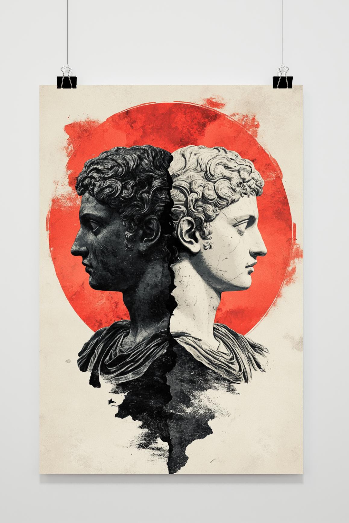 Affiche Dieux Grecs de 25 Artstreet