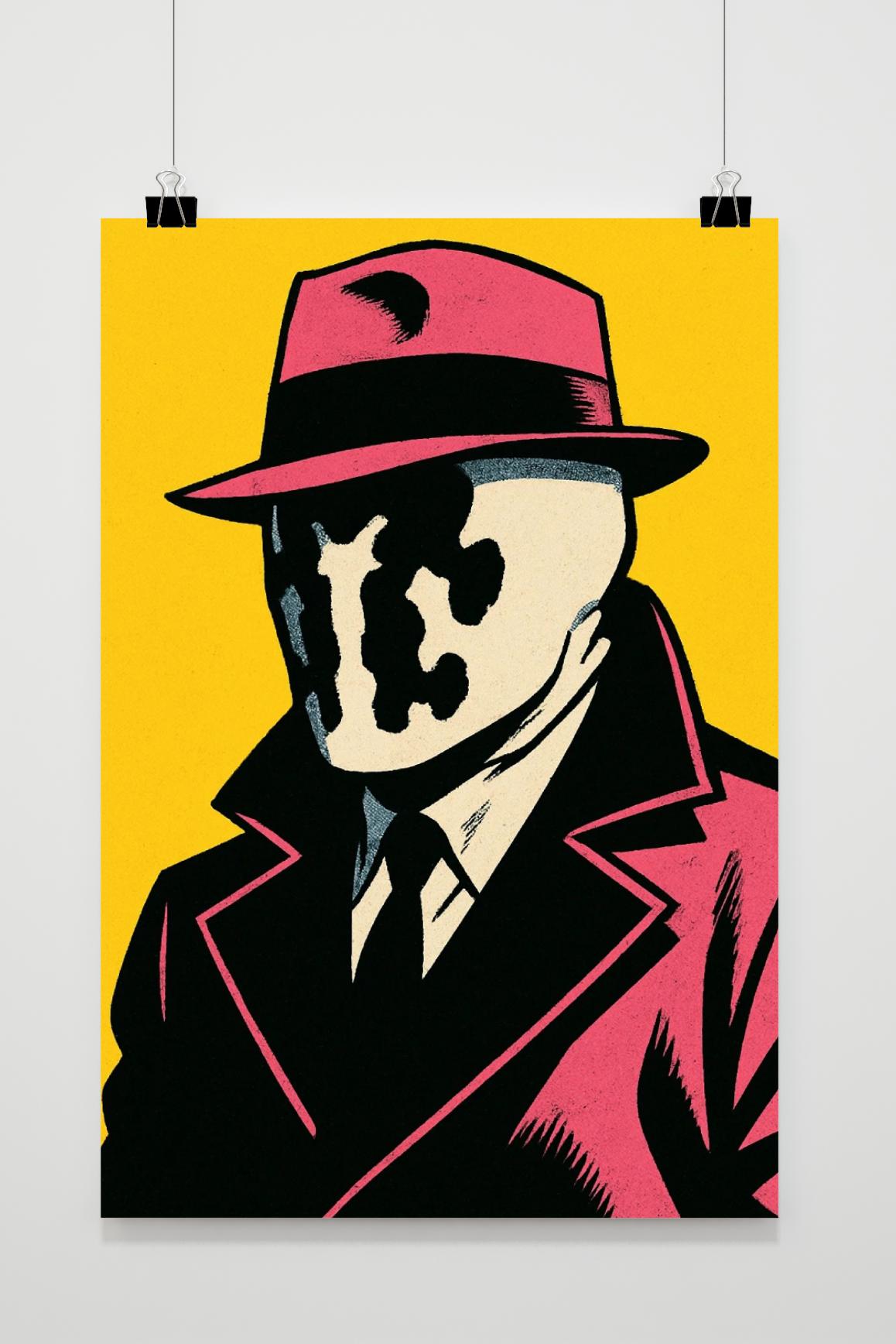 Rorschach Watchmen Comic Film poster van 25 Artstreet