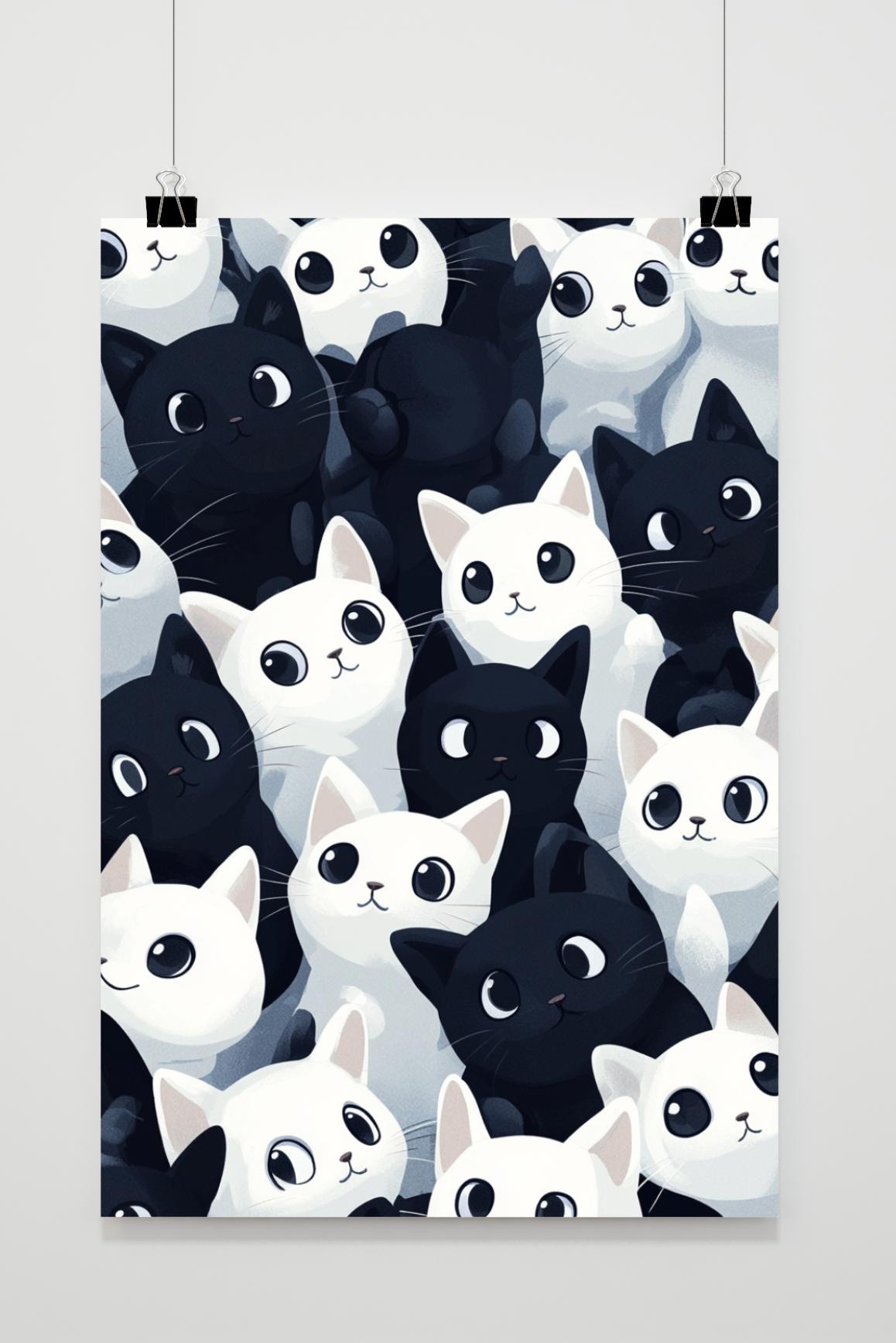 Affiche Chats de 25 Artstreet