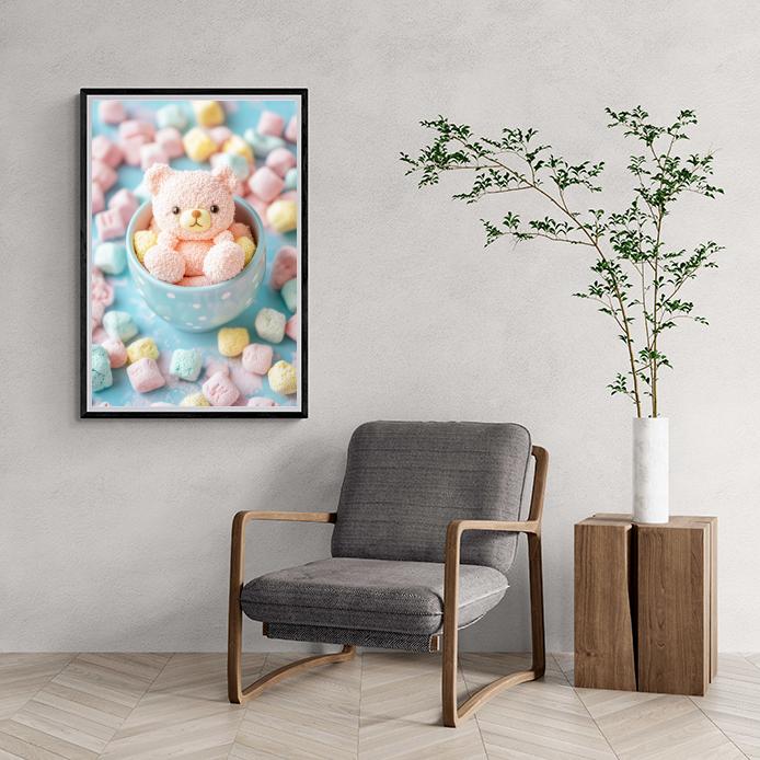 Beer Marshmallow dans un intérieur