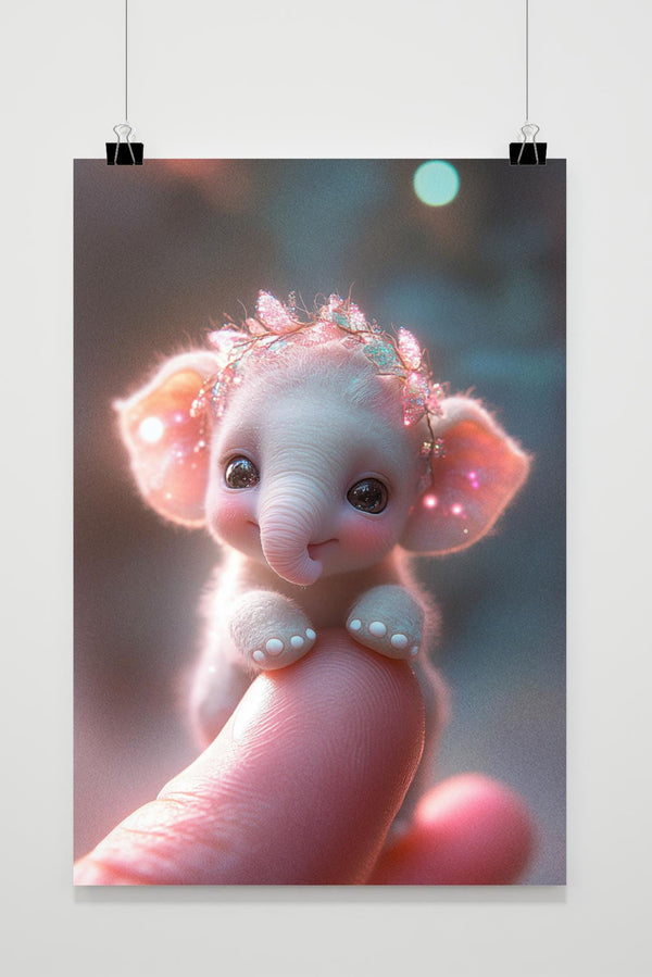 Póster Baby Olifant
