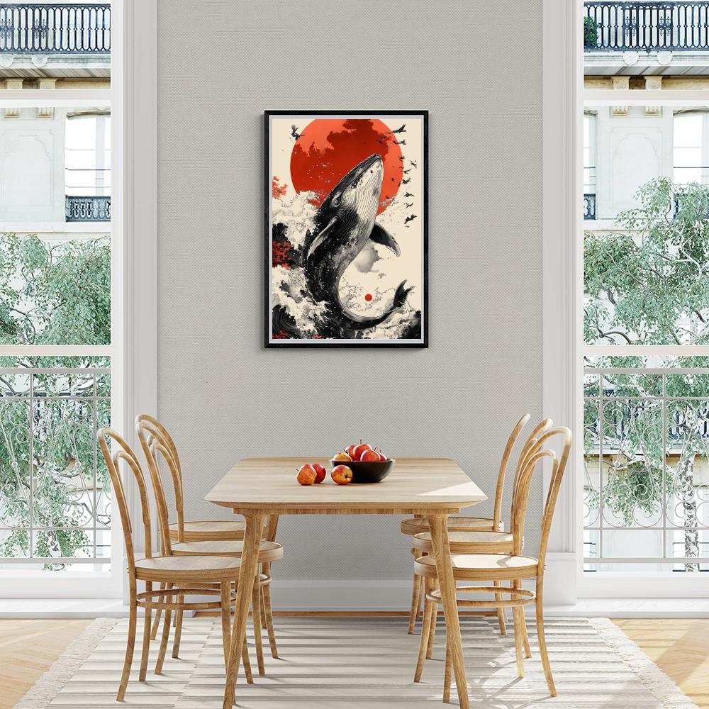 Orque dans un intérieur