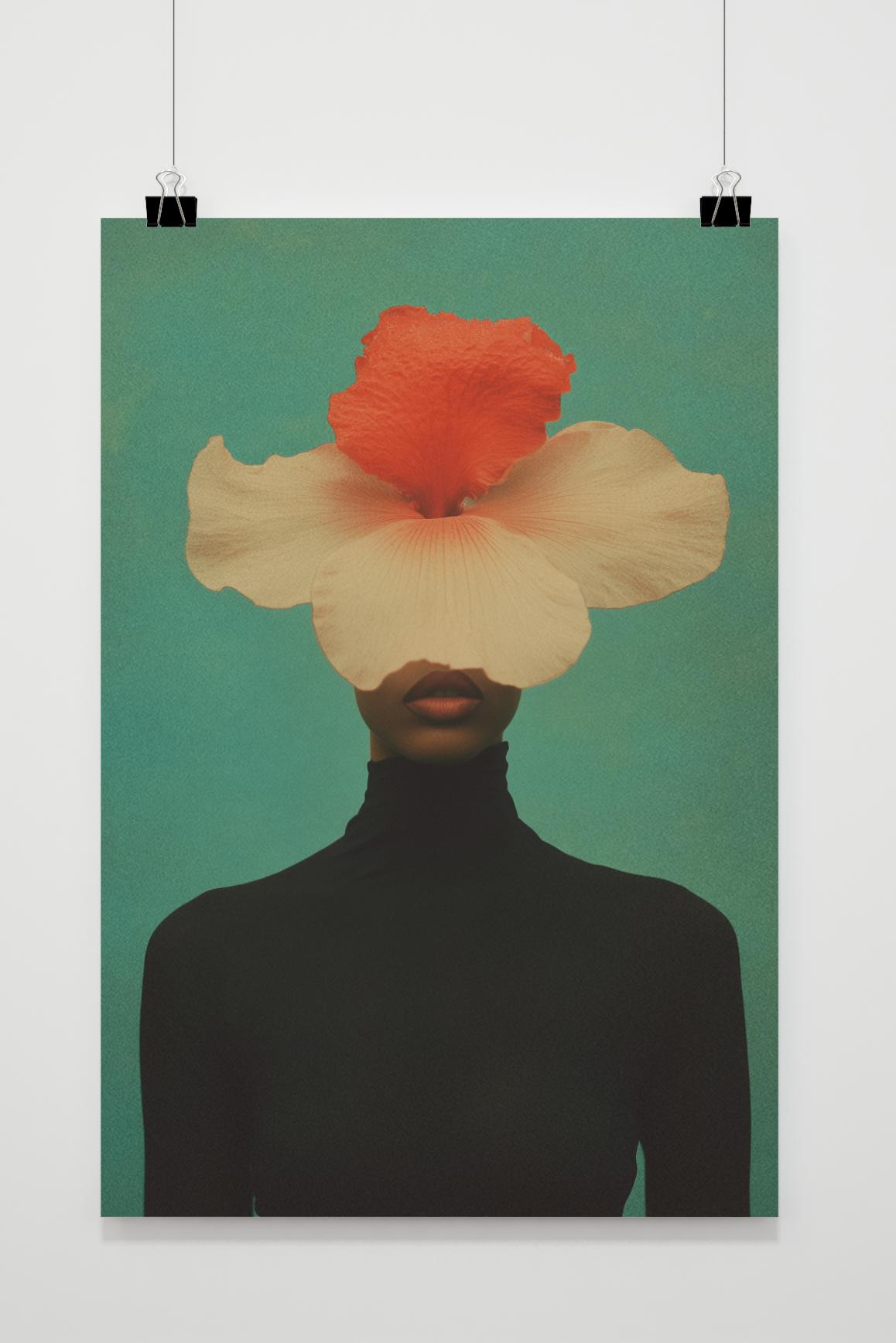 Póster Bloemenhoofd de 25 Artstreet