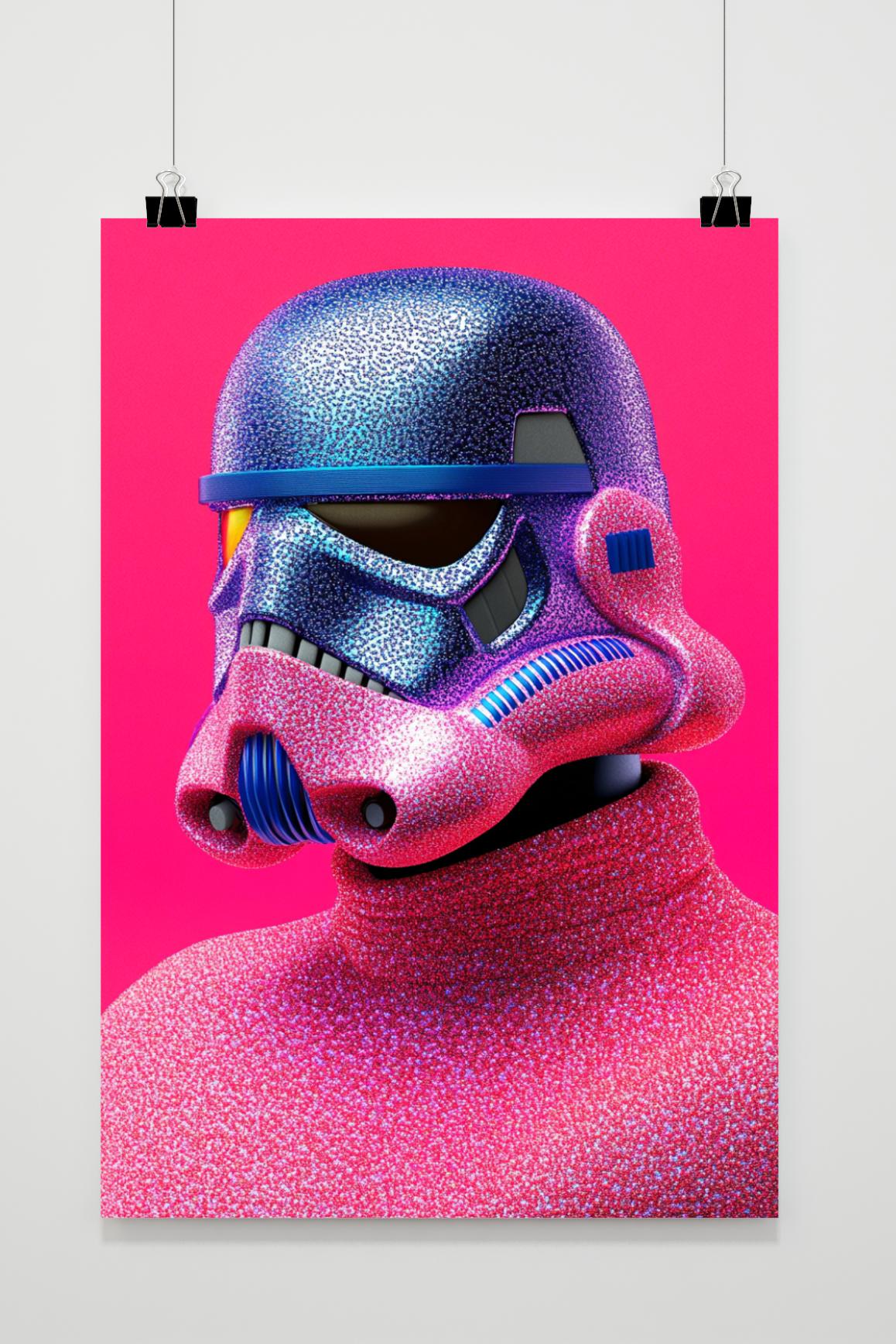Affiche Stormtrooper de 25 Artstreet