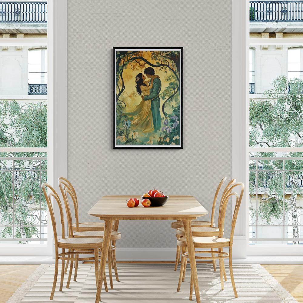 Couple Conte de Fées dans un intérieur