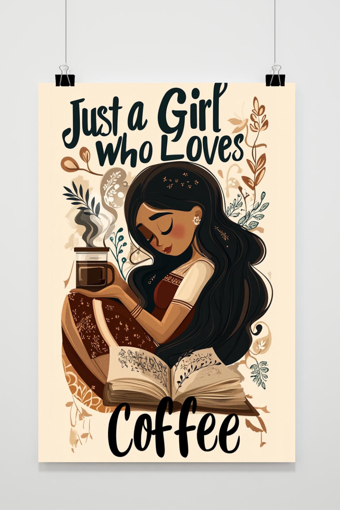 Affiche Just a Girl de 25 Artstreet