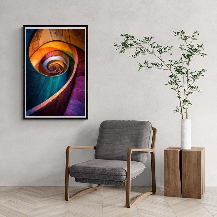 Bloemen Trappen dans un intérieur
