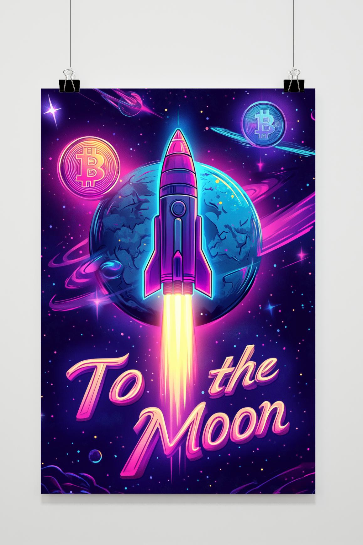 Póster To the Moon de 25 Artstreet
