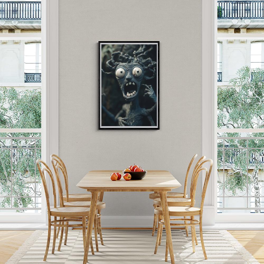 Créature dans un intérieur