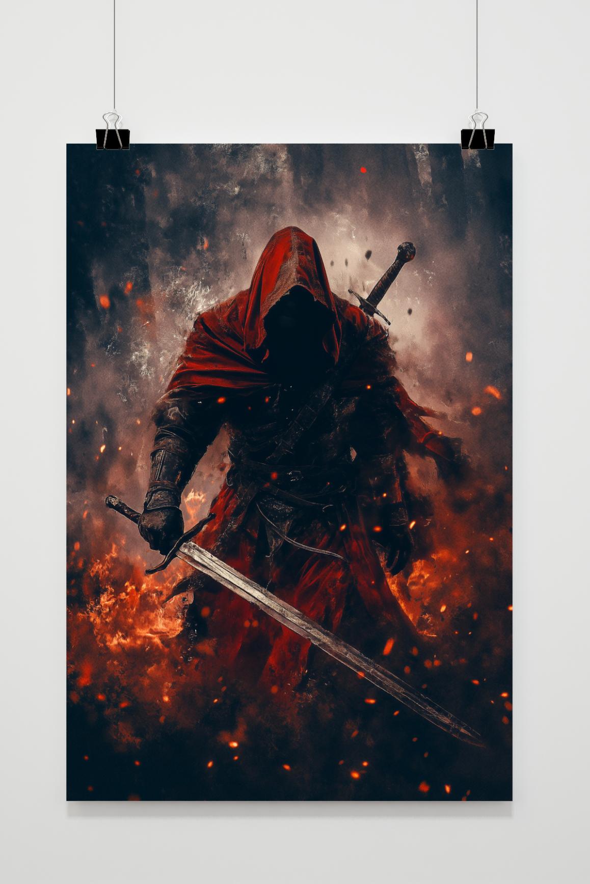 Affiche Chevalier à l'Épée de 25 Artstreet
