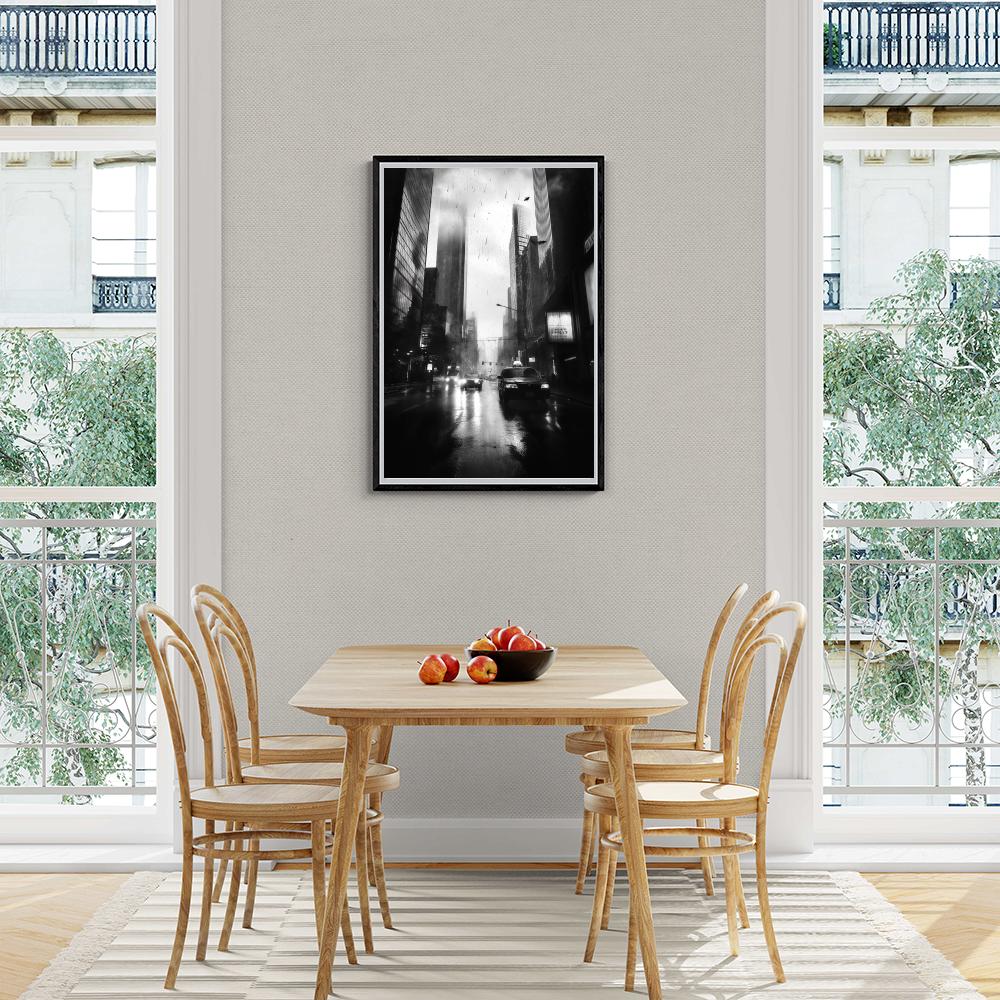 Ville dans un intérieur