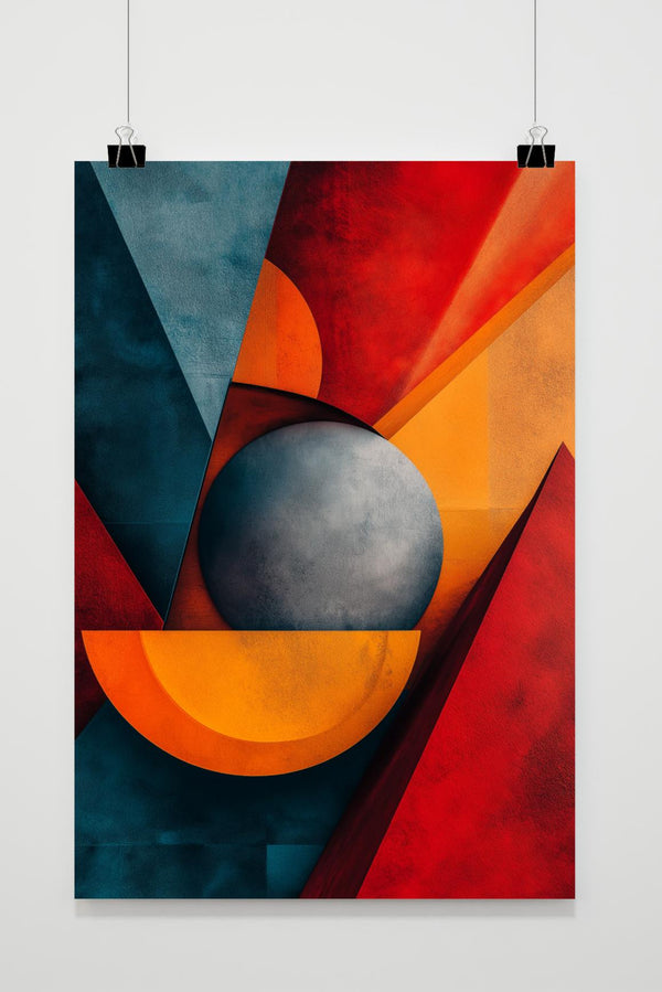 Formen Abstrakt Poster