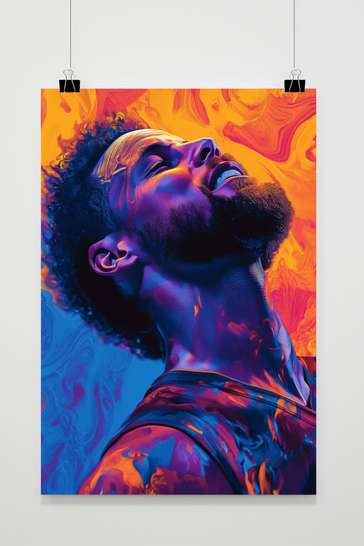 Affiche Stephen Curry de 25 Artstreet