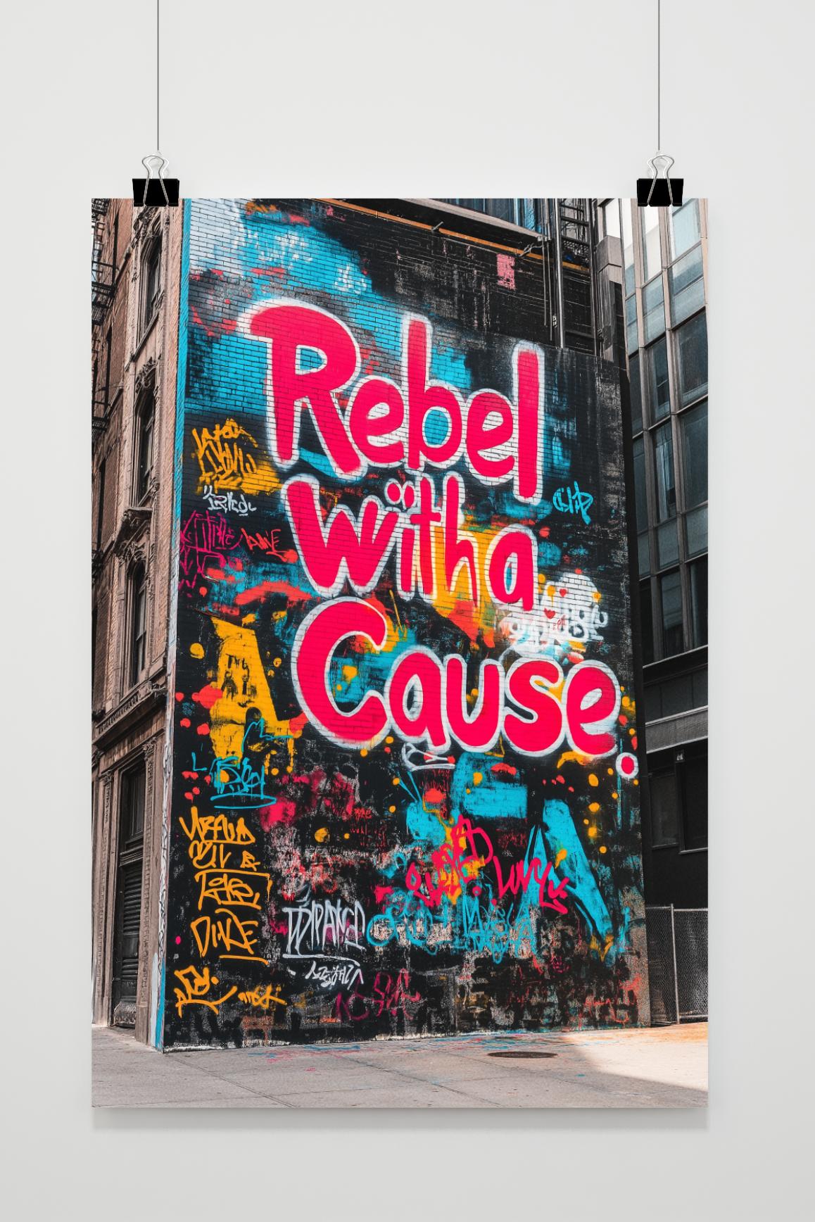 Affiche Rebel with a Cause de 25 Artstreet