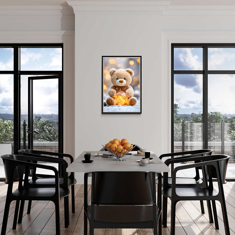 Ours en Peluche dans un intérieur