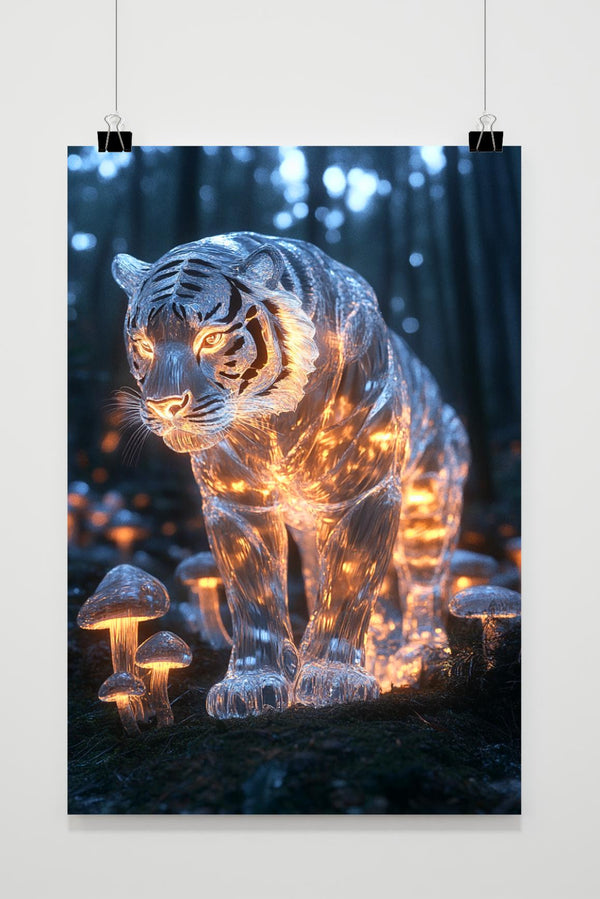 Póster Tigre Mágico