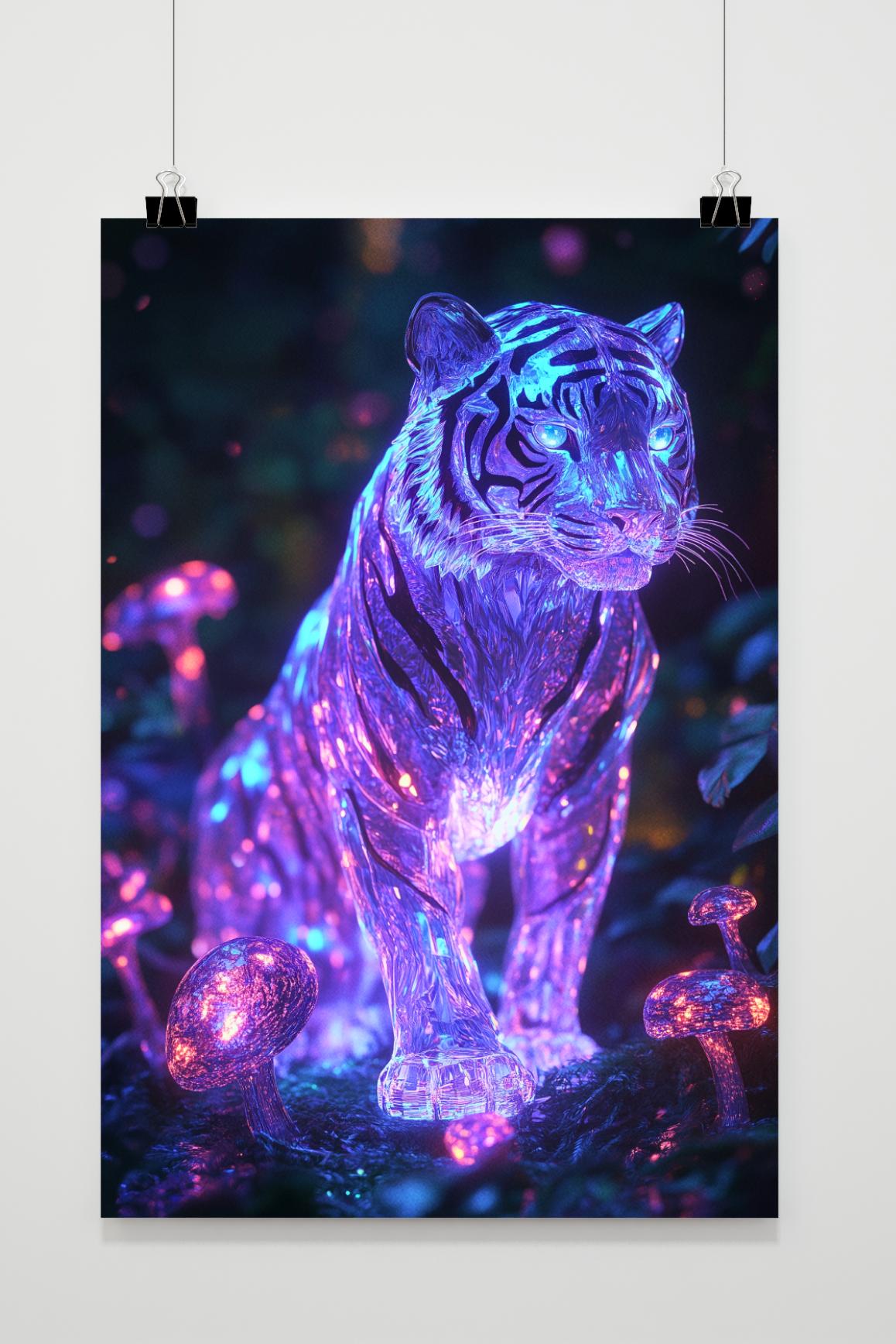 Affiche Tigre Magique de 25 Artstreet