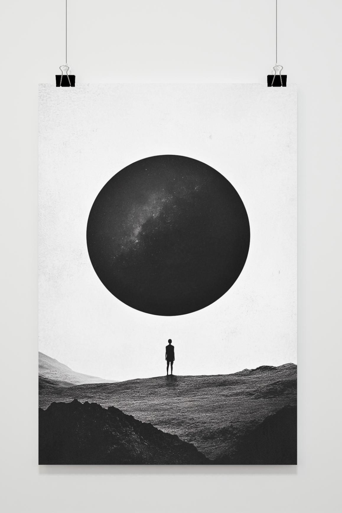Affiche Cercle Minimaliste de 25 Artstreet