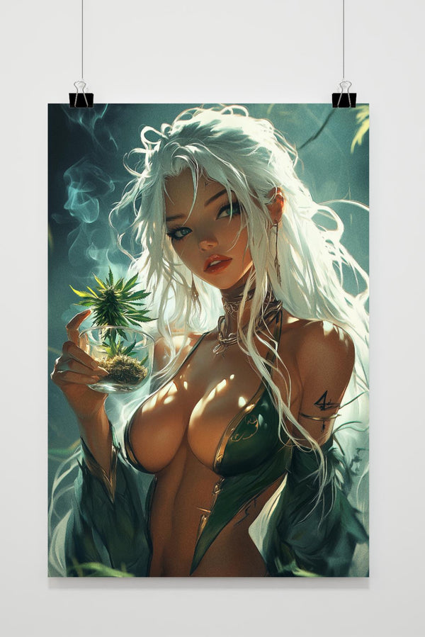 Póster Chica Hierba del Trip