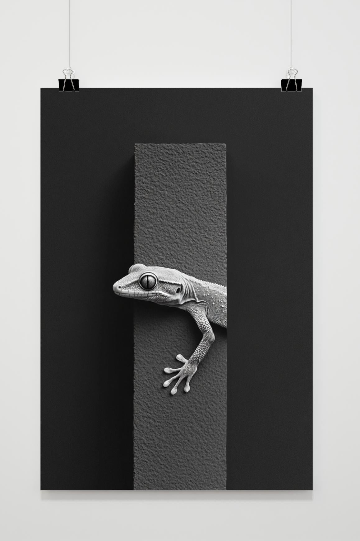 Affiche Gecko de 25 Artstreet