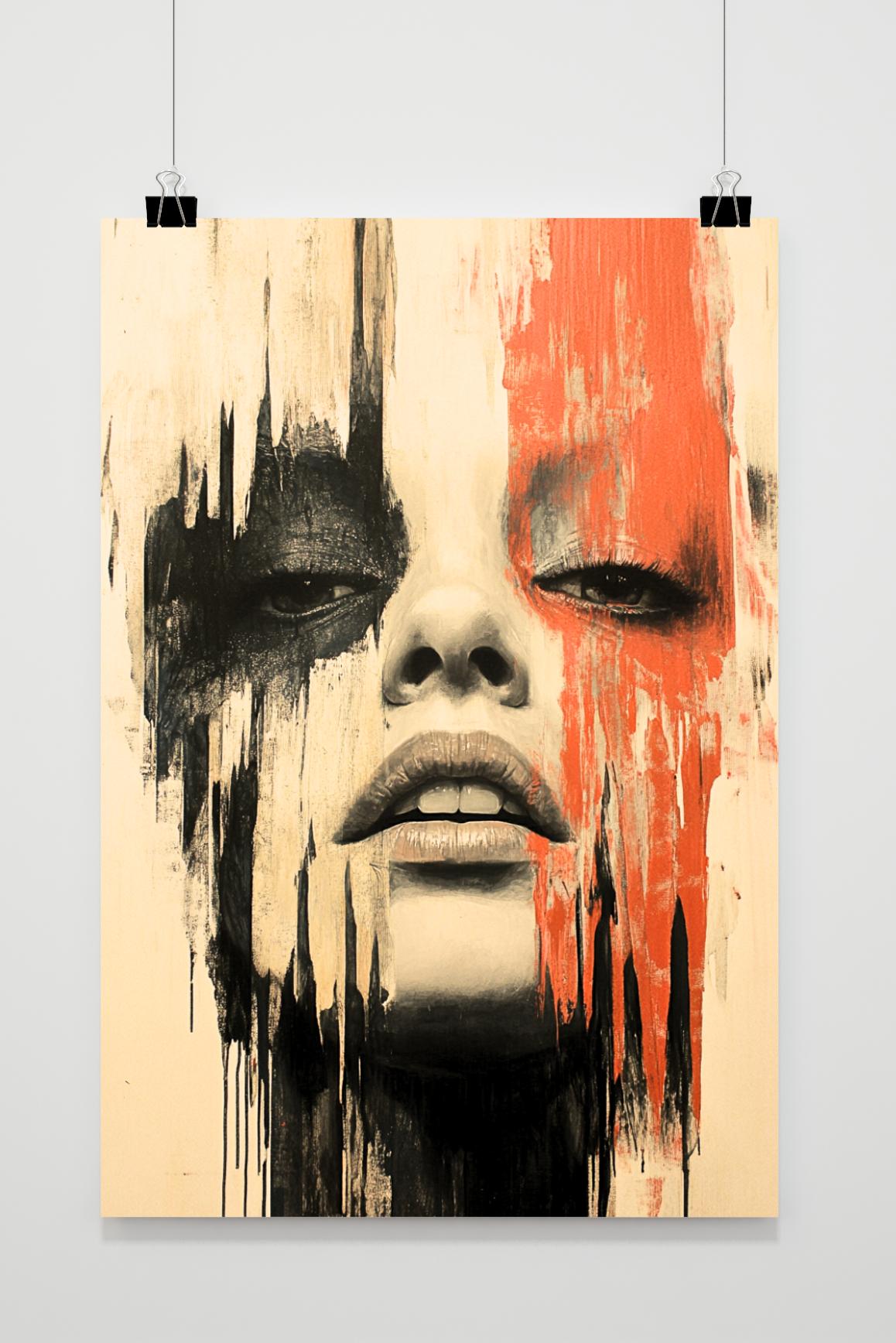 Affiche Yeux Effacés de 25 Artstreet
