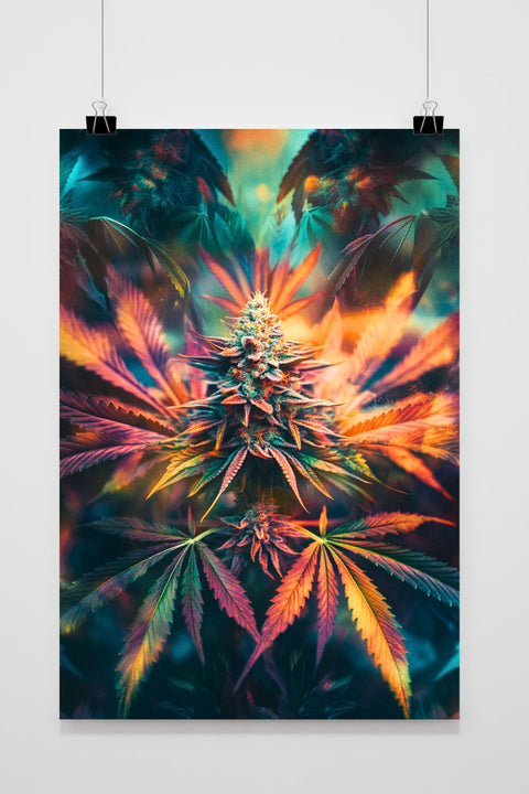 Póster Cannabisplant