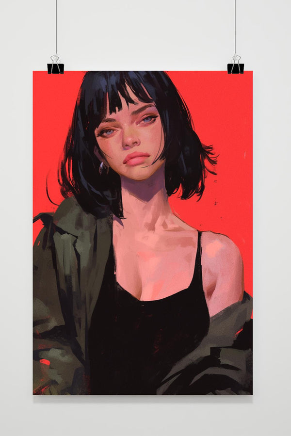 Mädchen Mode Poster