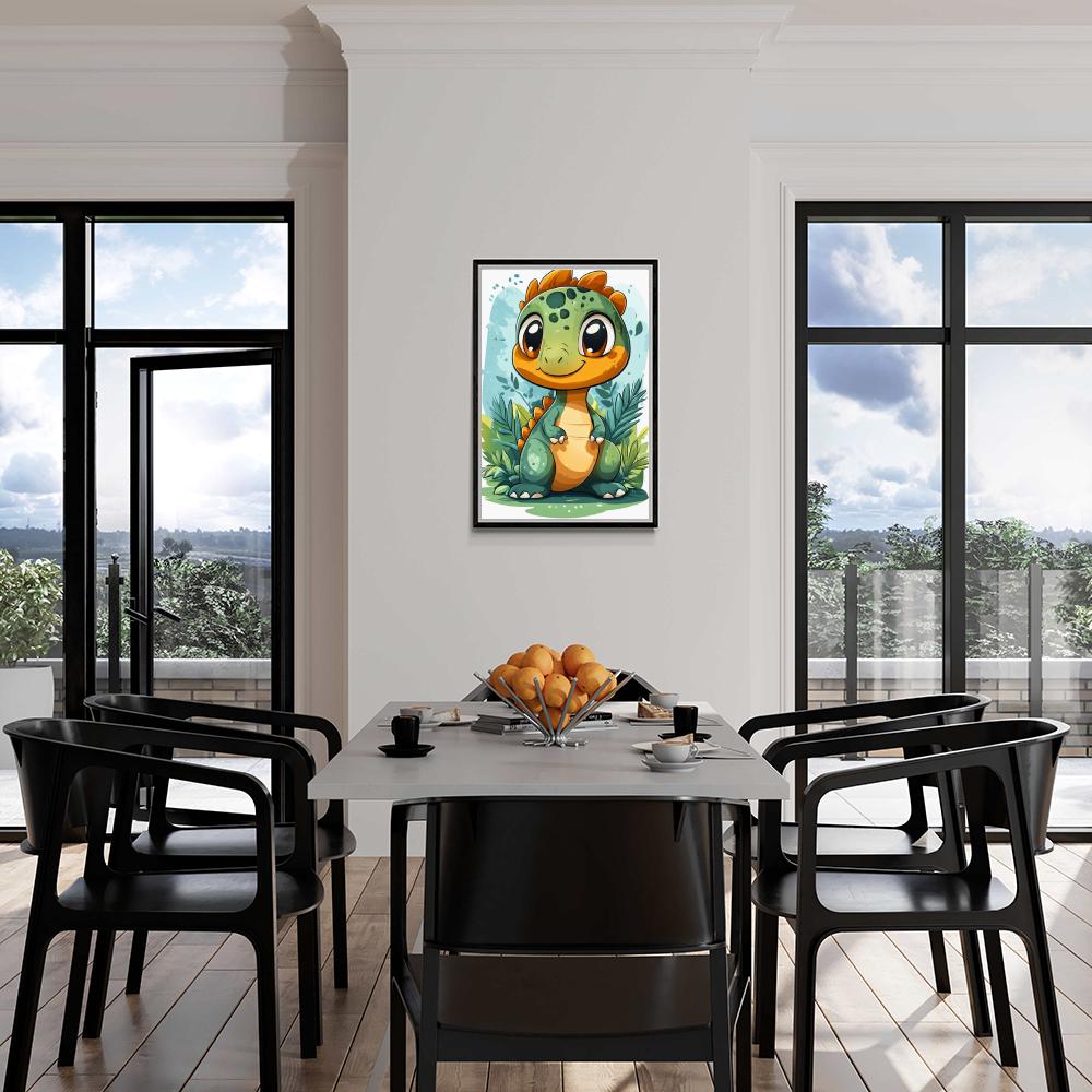 Baby Draak dans un intérieur