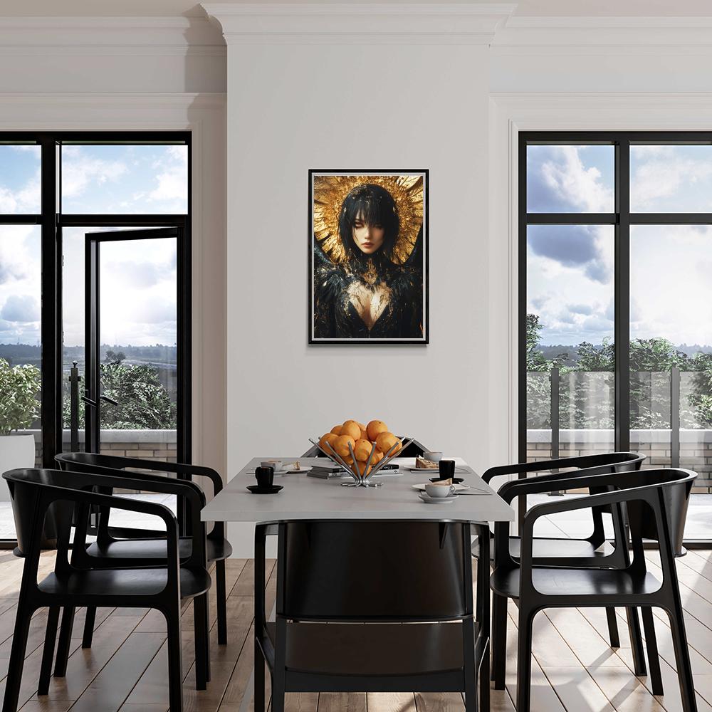 Sorcière dans un intérieur