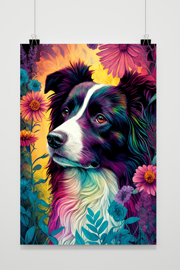 Border Collie Poster