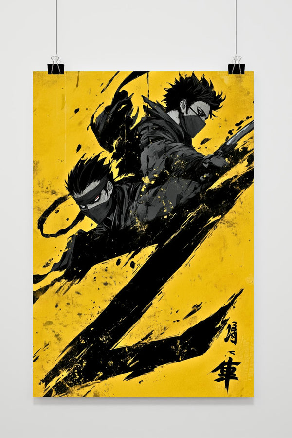 Ninja Anime Poster