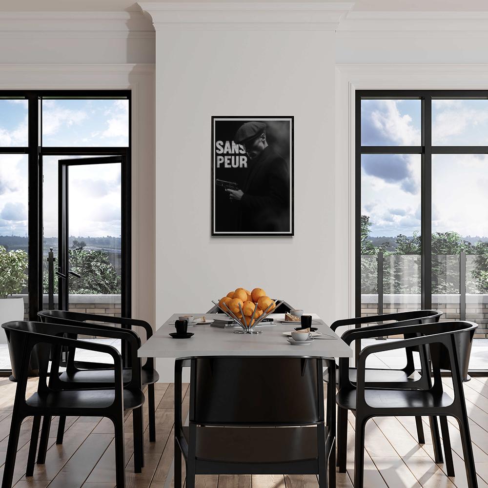 Sans Peur dans un intérieur