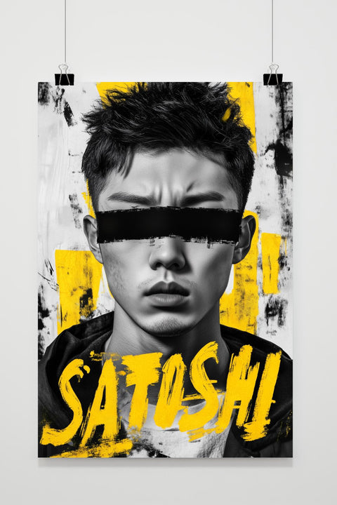 Affiche Satoshi Punk