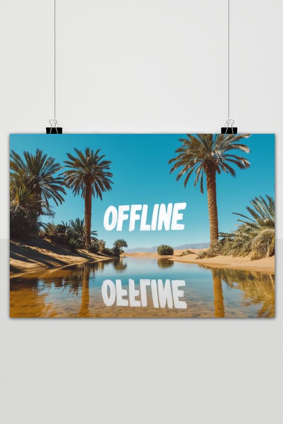 Offline Tropisch poster